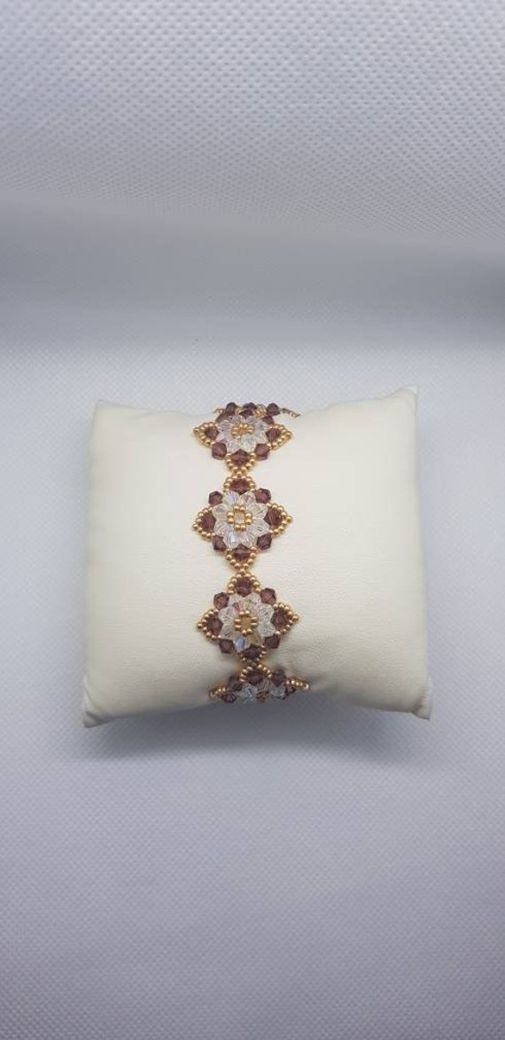 Handgemachte Perlen Armband Sommer Abend von TheJewelleryPalace