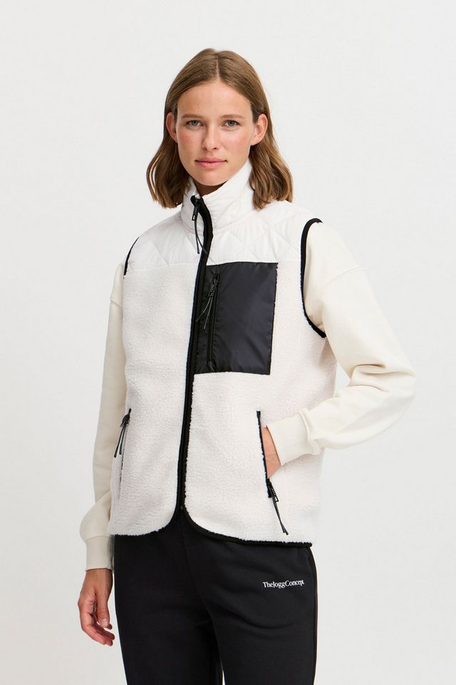 TheJoggConcept Fleeceweste JCBERRI WAISTCOAT 6 schöne kuschelige Weste von TheJoggConcept