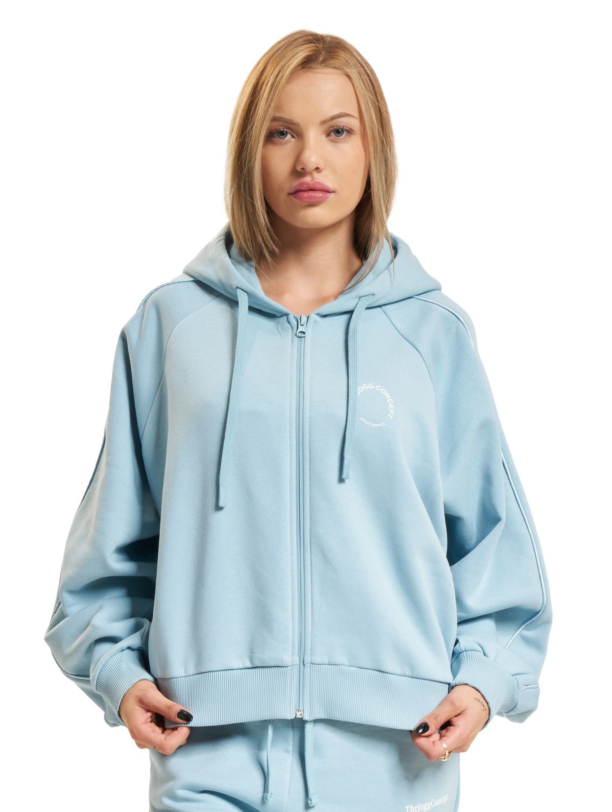 TheJoggConcept Sima Cardigan Hoodies Vergissmeinnicht von TheJoggConcept
