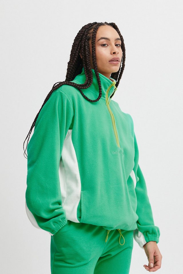 TheJoggConcept Fleecejacke JCCLARA HALFZIP JACKET - 22800157 Halfzip Jacke mit hohem Kragen von TheJoggConcept