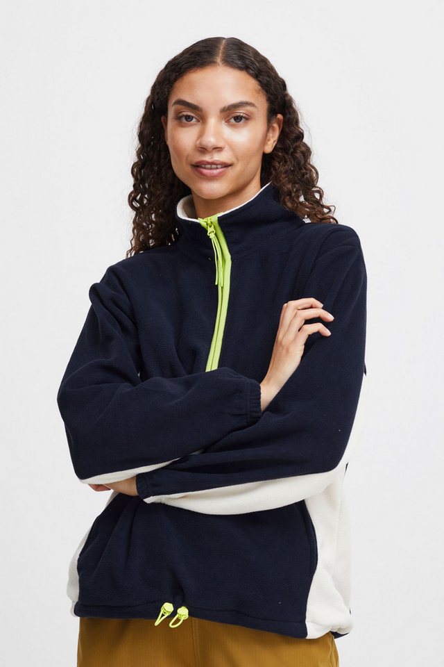 TheJoggConcept Fleecejacke JCCLARA HALFZIP JACKET - 22800157 Halfzip Jacke mit hohem Kragen von TheJoggConcept