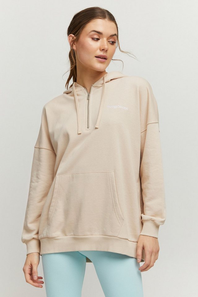 TheJoggConcept Sweatshirt JCSAFINE HALFZIP HOODIE - 22800017 Kapuzenpullover mit Reißverschluss von TheJoggConcept