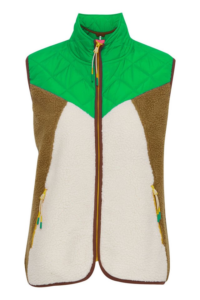 TheJoggConcept Kurzweste JCBERRI WAISTCOAT 4 - 22800272 Modische Kurzweste mit Stehkragen von TheJoggConcept