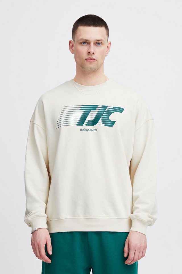 TheJoggConcept Sweatshirt JCMMSAKI LOGO SWEATSHIRT 2 Cooles Sweatshirt mit Print von TheJoggConcept