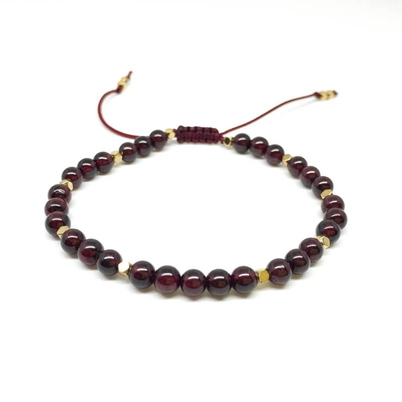 Granat Yoga Armband Gold, Januar Geburtsstein Armband, Crystal, Einzigartiges Geschenk Für Sie Granat Yoga Armband Gold, Januar Geburtsstein Armband, Crystal, Einzigartiges Geschenk Für Sie von TheJoule