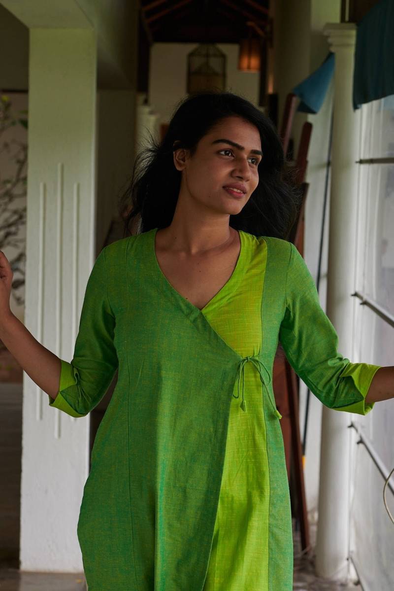 Herbst Overlap Kurta von TheKaithariProject