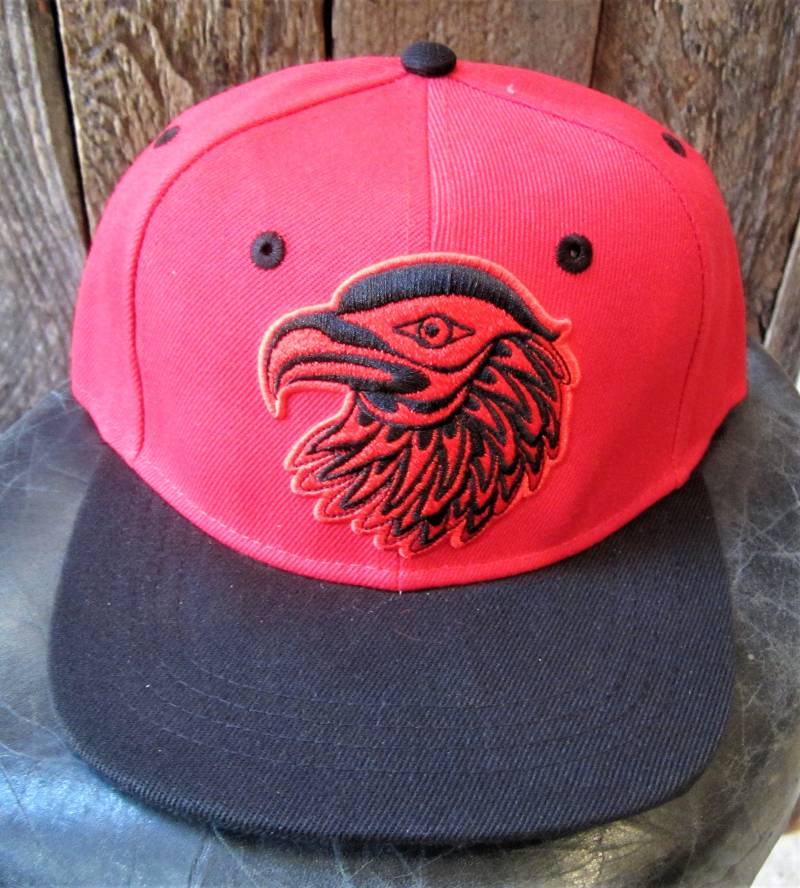 Coast Salish First Nation "Adler' Snapback Ball Cap Hut Pacific North West Native Art Coast Salish First Nation "Adler' Snapback Ball Cap Hut Pacific North West Native Art von TheKanataShop