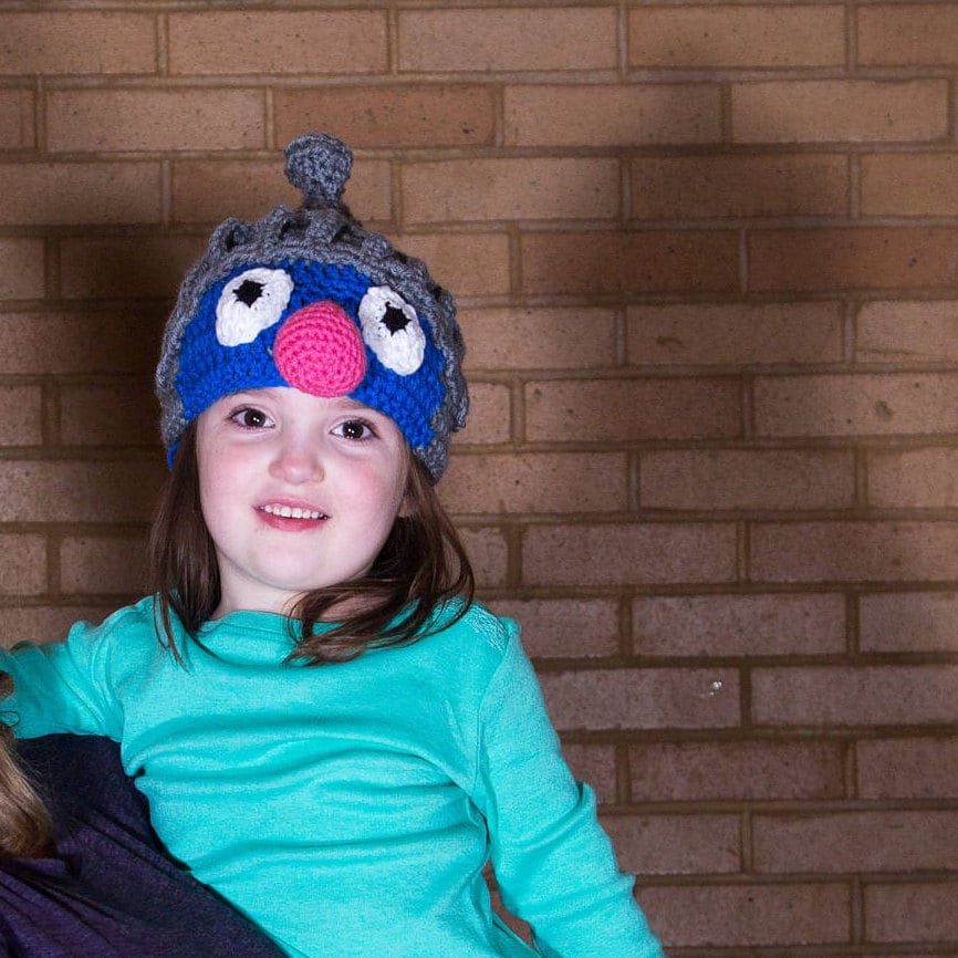 Super Grover Muppet Mütze von TheKnottyKnerd