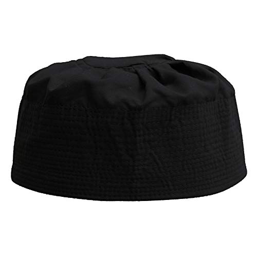 TheKufi Herren Strickmütze schwarz schwarz Gr. XXX-Large, schwarz von TheKufi