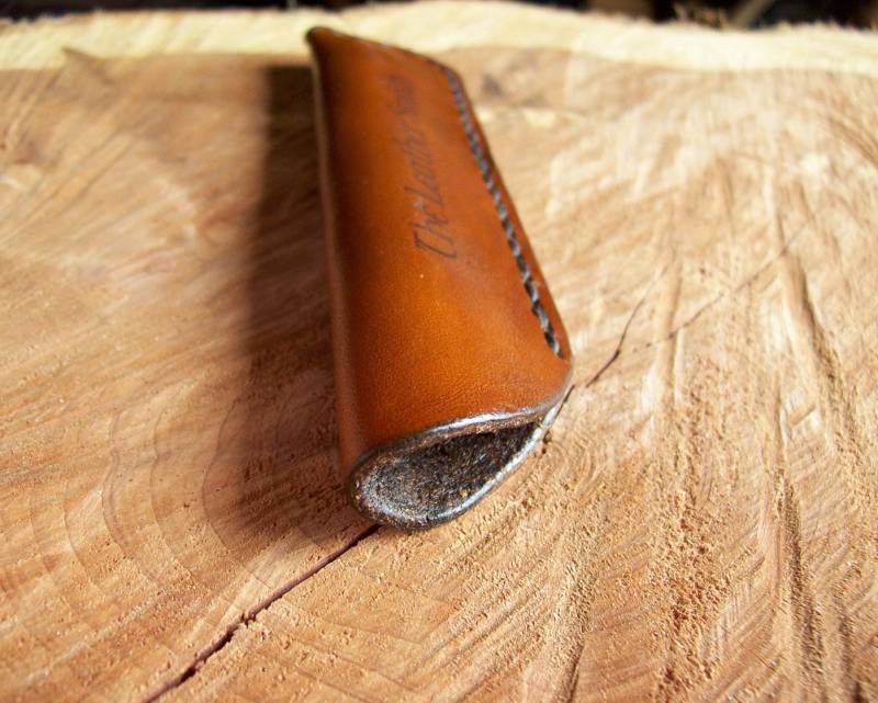 Personalisierte Leder Pen Case/Hülle Personalisierte Leder Pen Case/Hülle von TheLeathersmithShop