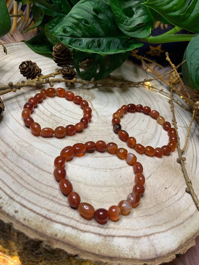 Karneol Armbänder/Selbstbewusstsein Selbstwert Sexuelle Energie von TheLightsofSpirit