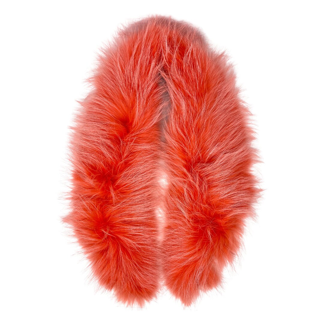 Echt Fuchs Fell Kragen, Schal. Fellkragen. Fellschal von TheLittleFurShop