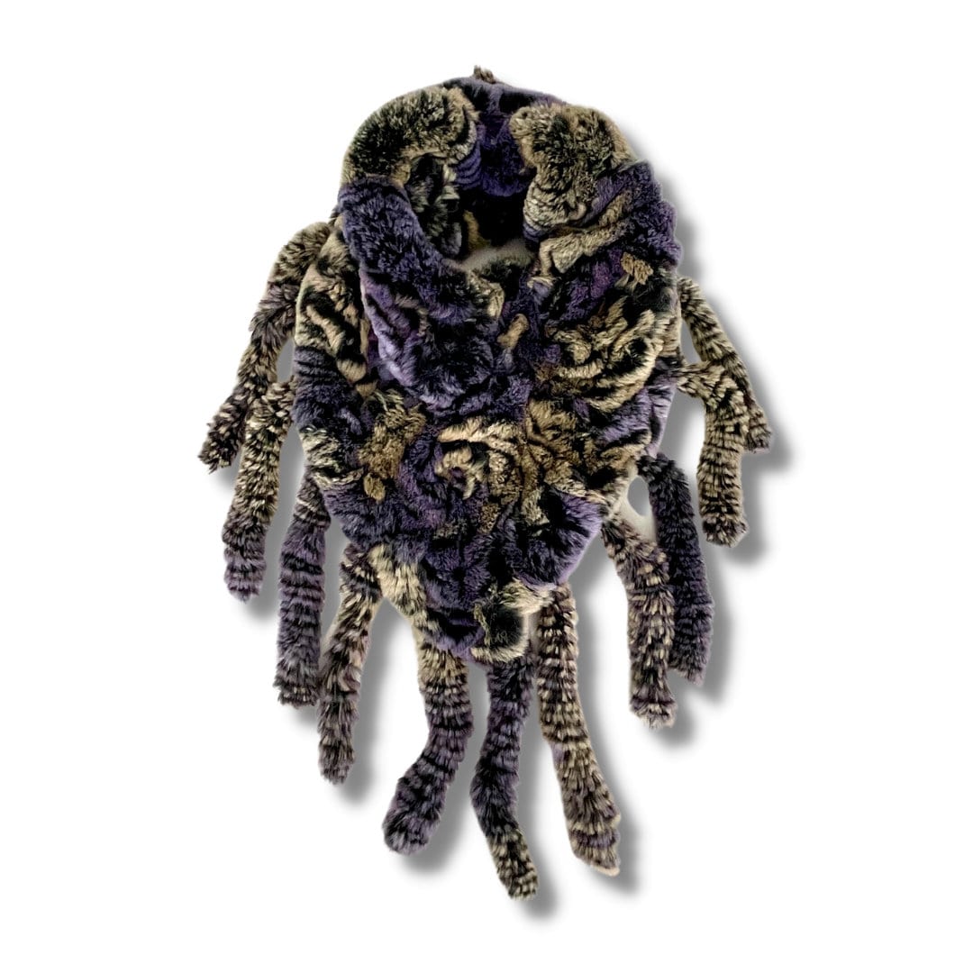 Echtpelz Schal. Rex Kaninchenfell Stola, Wrap, Hase Dreieckstuch von TheLittleFurShop