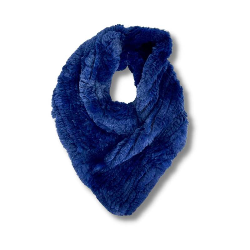 Geniune Fellschal. Rex Kaninchen Fell Stola, Wickeltuch, Schal. Hasentuch. Poncho von TheLittleFurShop