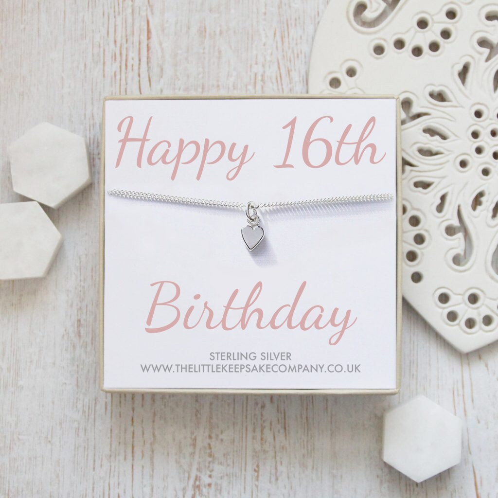 sterling Silber Armband Mit Spruch - "Happy 16Th Birthday' sterling Silber Armband Mit Spruch - "Happy 16Th Birthday' von TheLittleKeepsakeCo