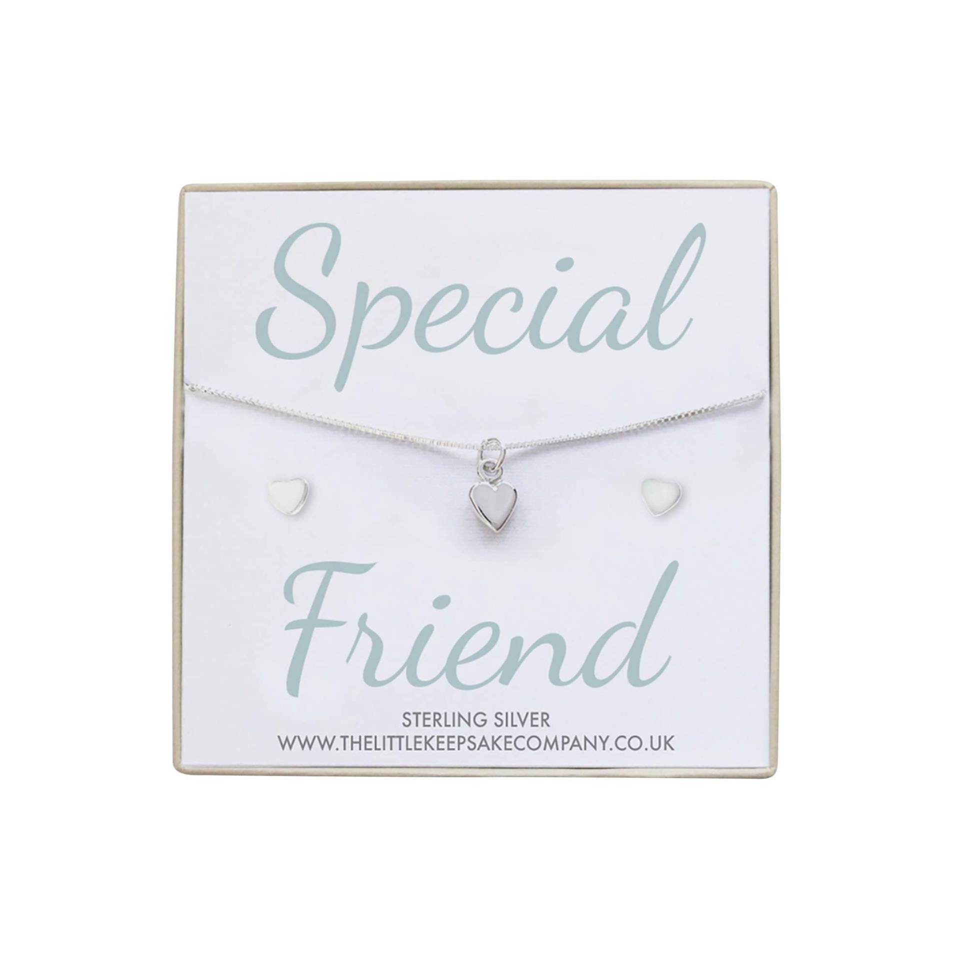 sterling Silber Zitat Geschenk Set - Besonderer Freund sterling Silber Zitat Geschenk Set - Besonderer Freund von TheLittleKeepsakeCo