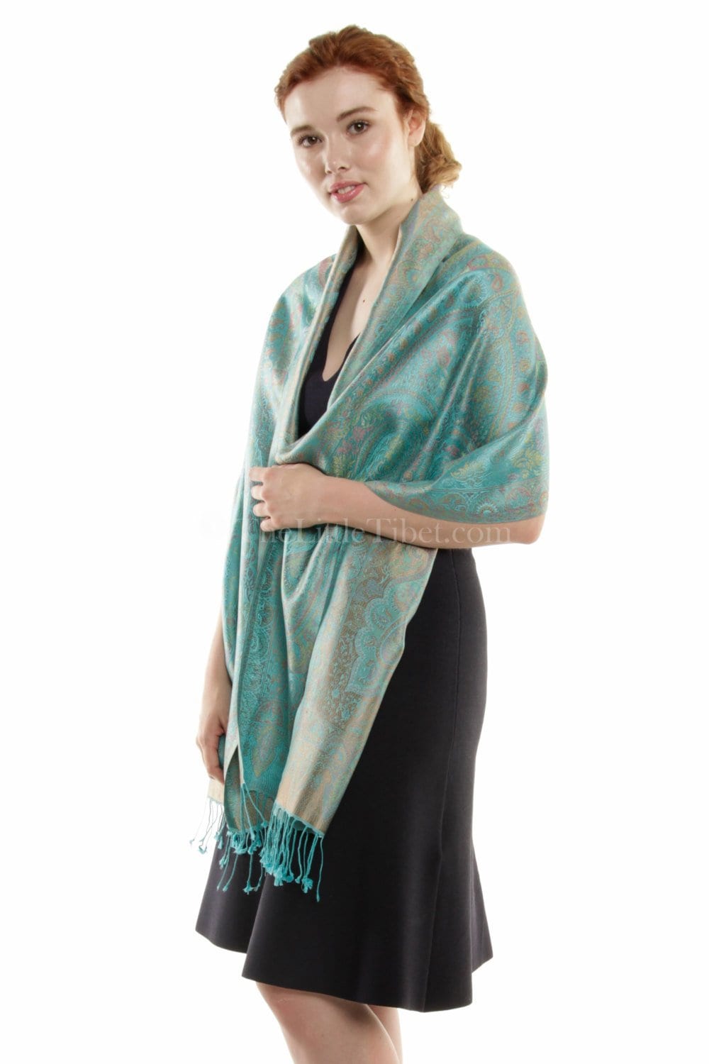 Türkis Seidenschal Reise-Accessoires - Reiner Eid Geschenk 100% Pashmina Schal Für Mama Türkis Seidenschal Reise-Accessoires - Reiner Eid Geschenk 100% Pashmina Schal Für Mama von TheLittleTibet