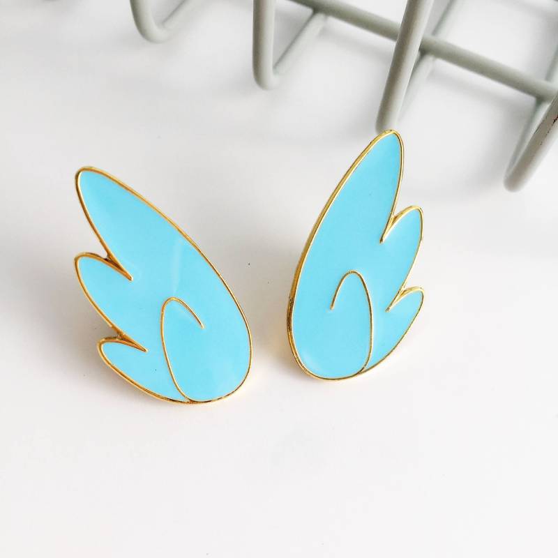 Flügel Emaille-Pins in Blau | Kawaii Emaille Stifte Anstecknadeln Süße Mütze Pin Chibi Anime Flügel Emaille-Pins in Blau | Kawaii Emaille Stifte Anstecknadeln Süße Mütze Pin Chibi Anime von TheLittleWingCompany