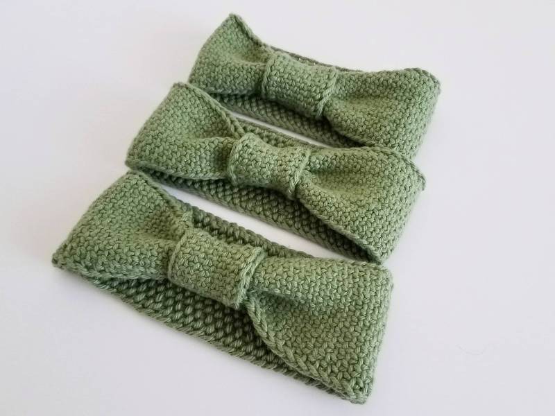 Die Riley "Grow With Me' Stirnband Set, Stricken & Reversible Die Riley "Grow With Me' Stirnband Set, Stricken & Reversible von TheLongRoadKnitting
