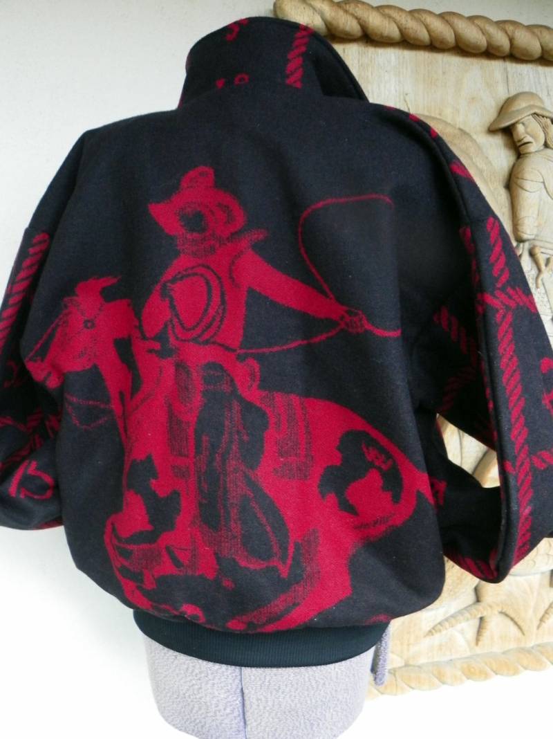 Unisex Bomberjacke Mit Cowboy Design von TheLostAmerican