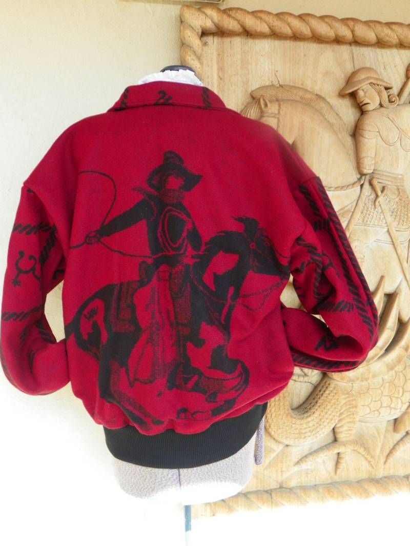 Unisex Bomberjacke Mit Cowboy Design von TheLostAmerican