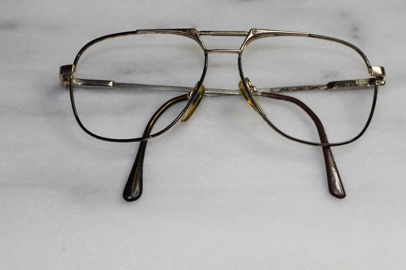 Black & Gold Aviator Rx Rahmen von TheLoveFashion