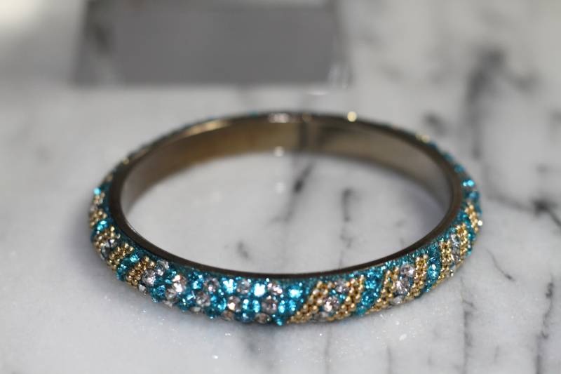 Blaues Strass Armband von TheLoveFashion