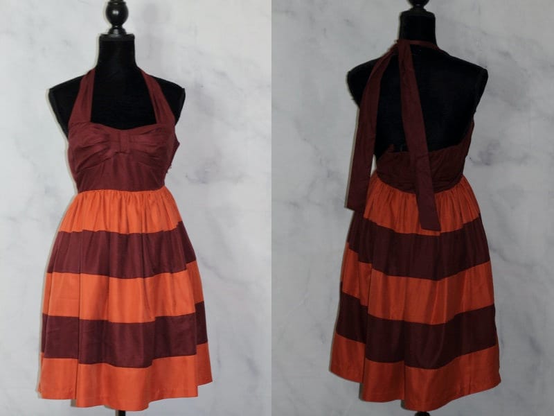 Bonjour Twelve By Los Angeles Neckholder Kleid | xs von TheLoveFashion