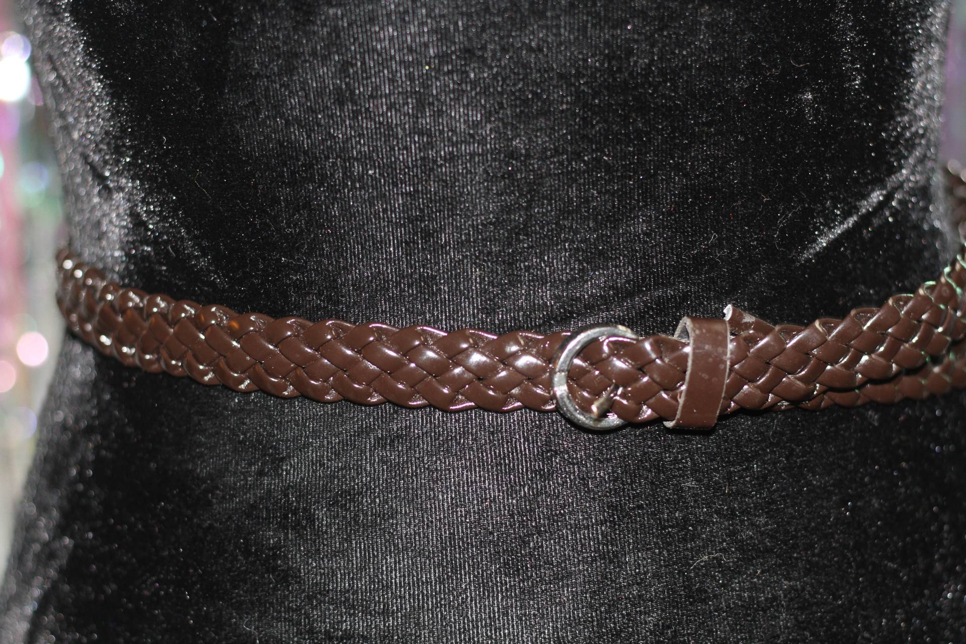 Brauner Echtleder Gürtel von TheLoveFashion