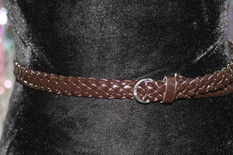 Brauner Echtleder Gürtel von TheLoveFashion