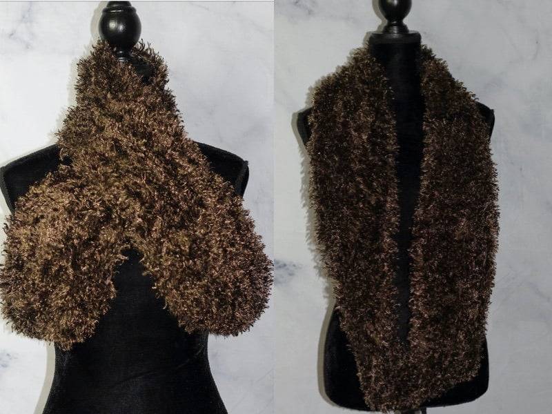 Brauner Schal von TheLoveFashion