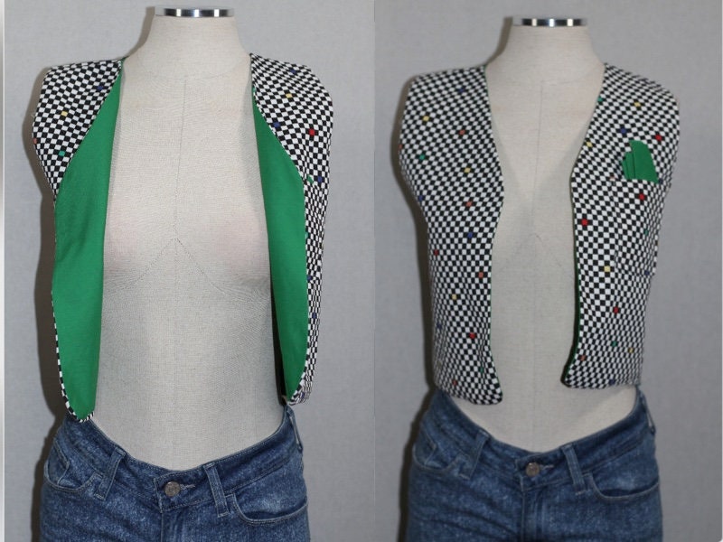 Checker-Weste von TheLoveFashion