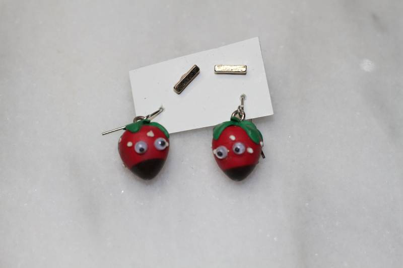 Erdbeer Ohrringe | Set von TheLoveFashion