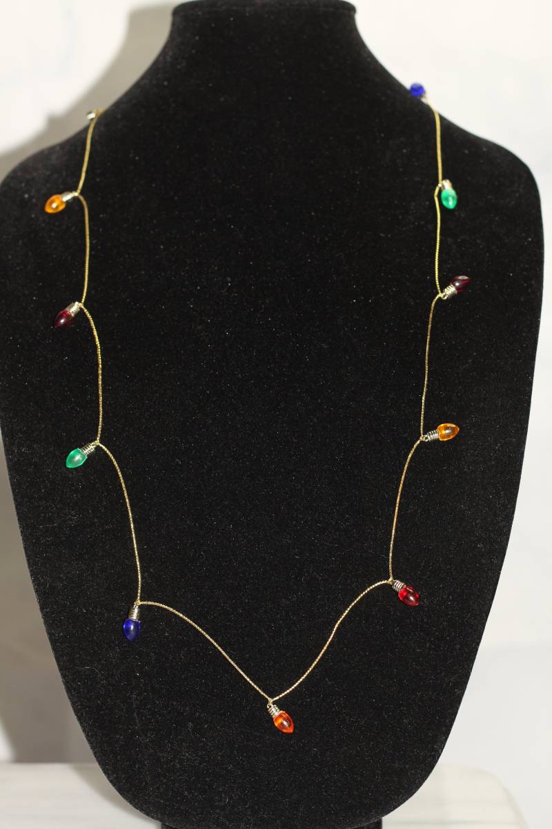 Handgemachte Multi Color Glühbirne Halskette Handgemachte Multi Color Glühbirne Halskette von TheLoveFashion