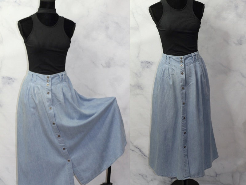 Kapazität Petites Denim Jeansrock von TheLoveFashion