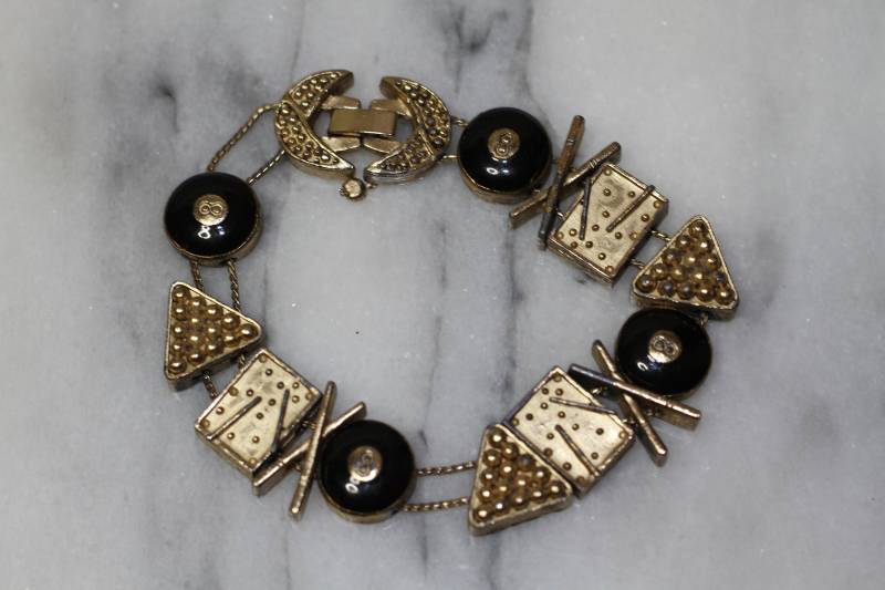 Kirk Folly Acht Kugel Gold Armband von TheLoveFashion