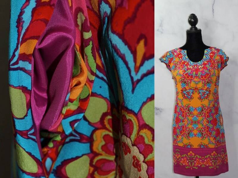 Muse Silk Multi Color Kleid | 8 Muse Silk Multi Color Kleid | 8 von TheLoveFashion