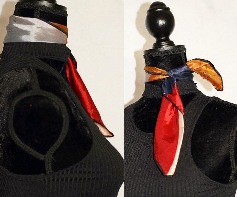 Seide Multi Farbe Schal Wickeln von TheLoveFashion