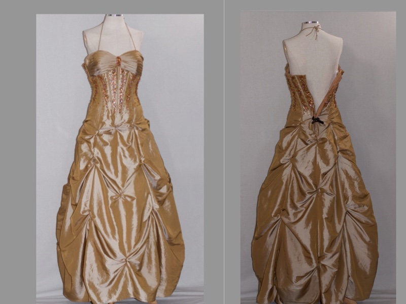 xzite Eine Abteilung Für Impressions-Goldkleid | 6 von TheLoveFashion