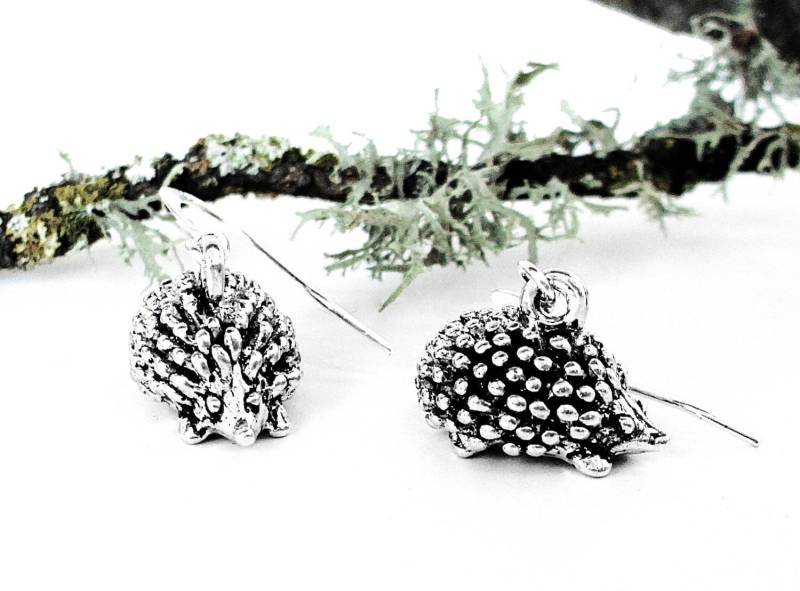 Igel Ohrringe - Jetzt Auch in Sterling Silber Option Erhältlich von TheLysineContingency