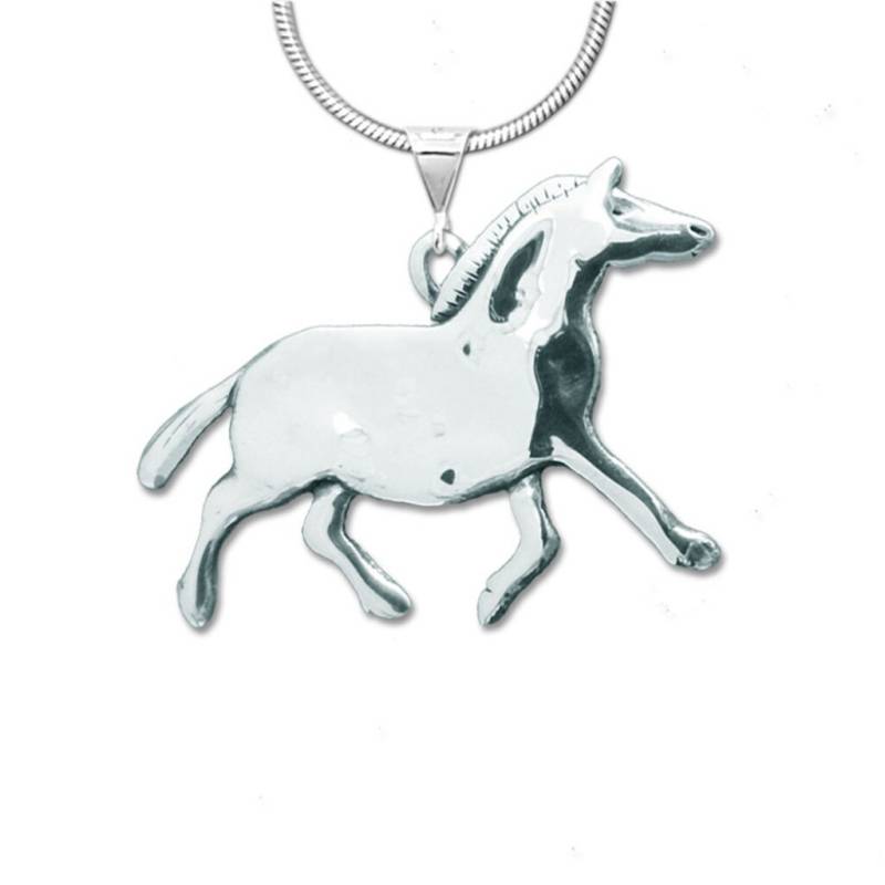 Fat Cave Pferd Anhänger in Sterling Silber von TheMagicZoo