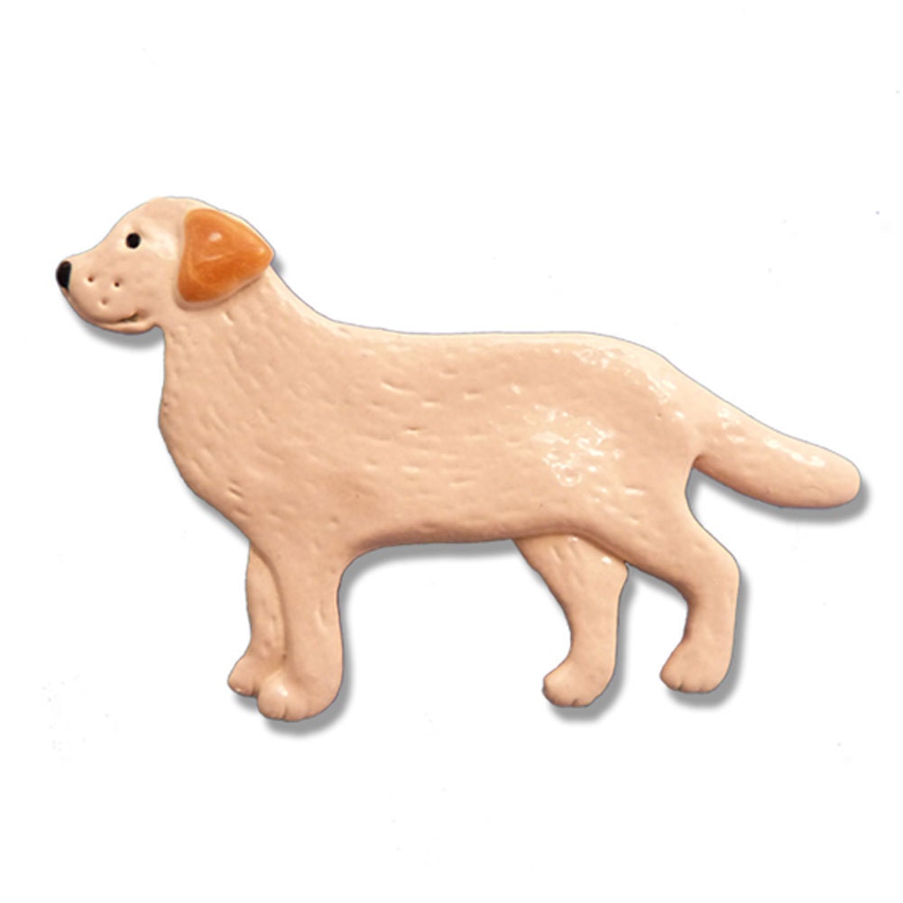 Gelbe Labrador Retriever Brosche Aus Emaille Gelbe Labrador Retriever Brosche Aus Emaille von TheMagicZoo