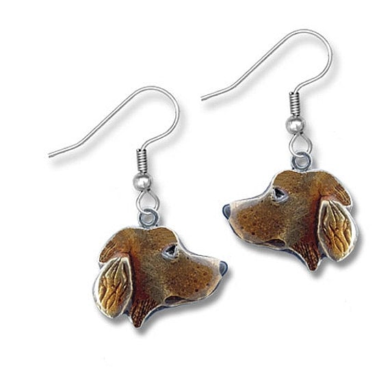 Golden Retriever Emaille Ohrringe von TheMagicZoo