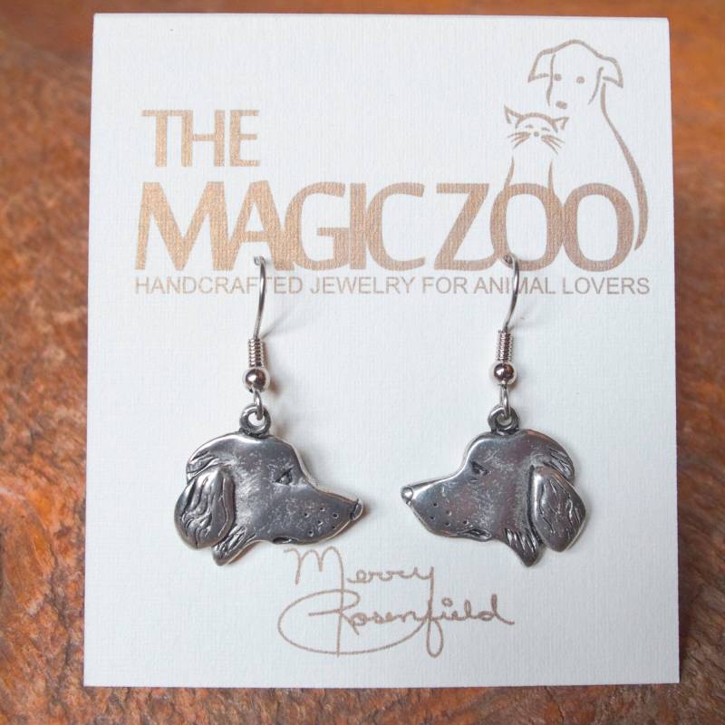 Golden Retriever Kunst Ohrringe Hunderasse Geschenke von TheMagicZoo