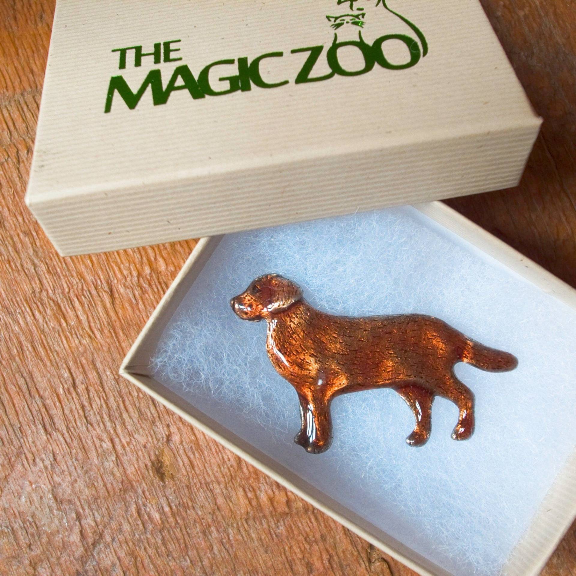 Labradorit Retriever Pin Labradorit Retriever Pin von TheMagicZoo
