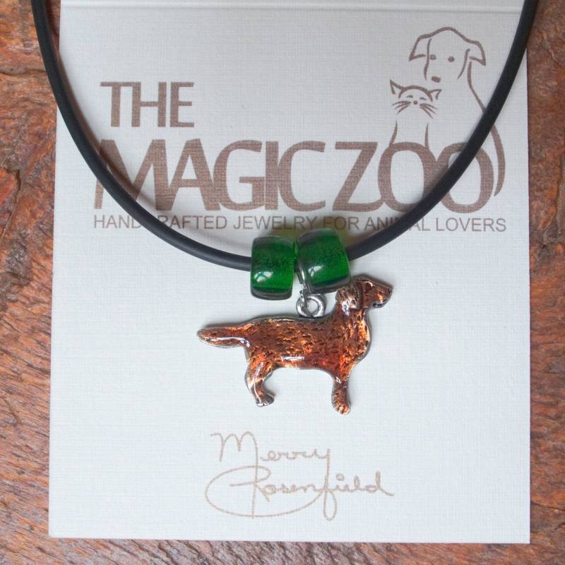 Schokolade Labradorit Halskette von TheMagicZoo