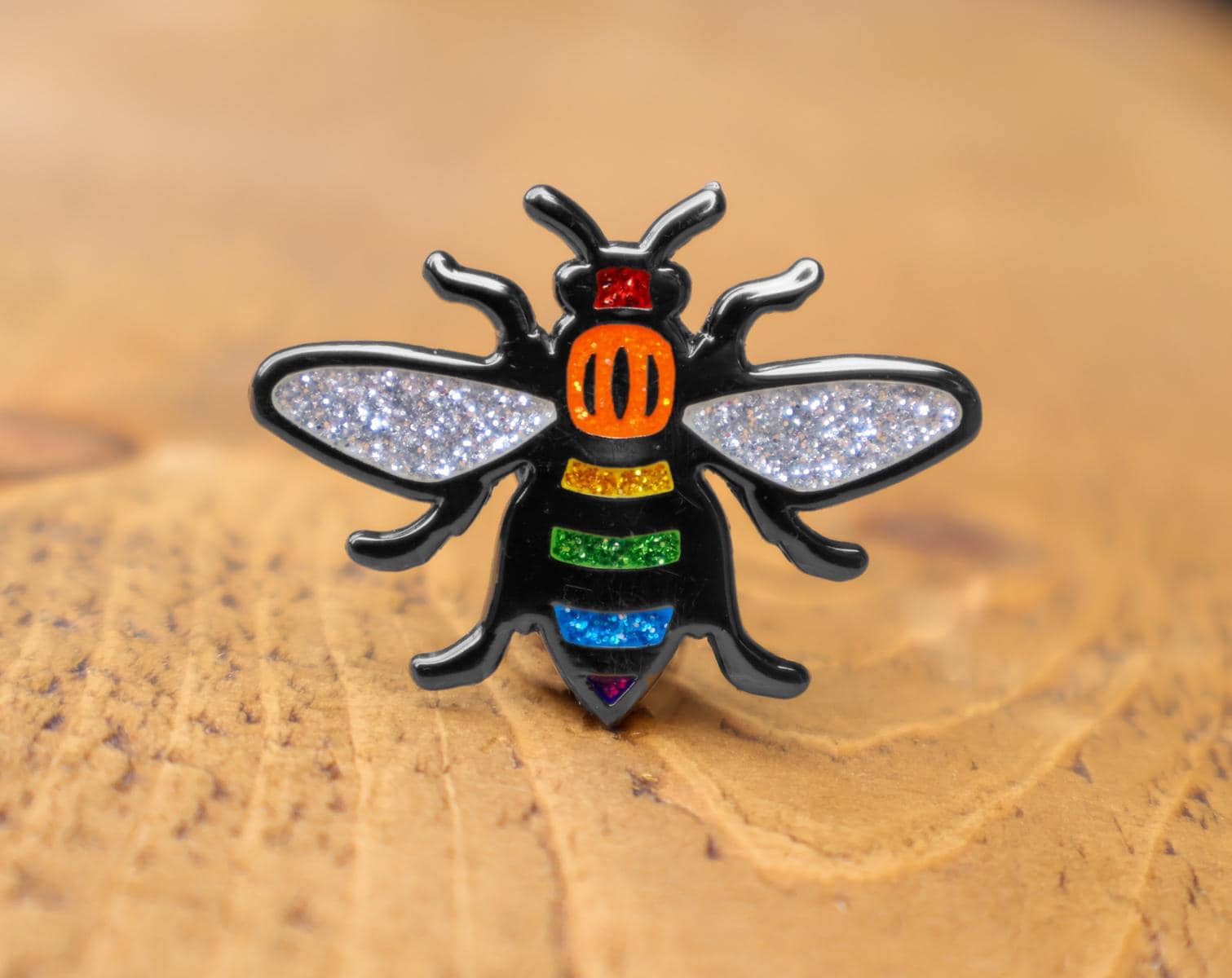 Glitzer Regenbogen Manchester Biene Emaille Pin Abzeichen - Nickelfreie Metall Brosche Manc & Proud Pride Lgbtq Glitzer Regenbogen Manchester Biene Emaille Pin Abzeichen - Nickelfreie Metall Brosche Manc & Proud Pride Lgbtq von TheManchesterShop