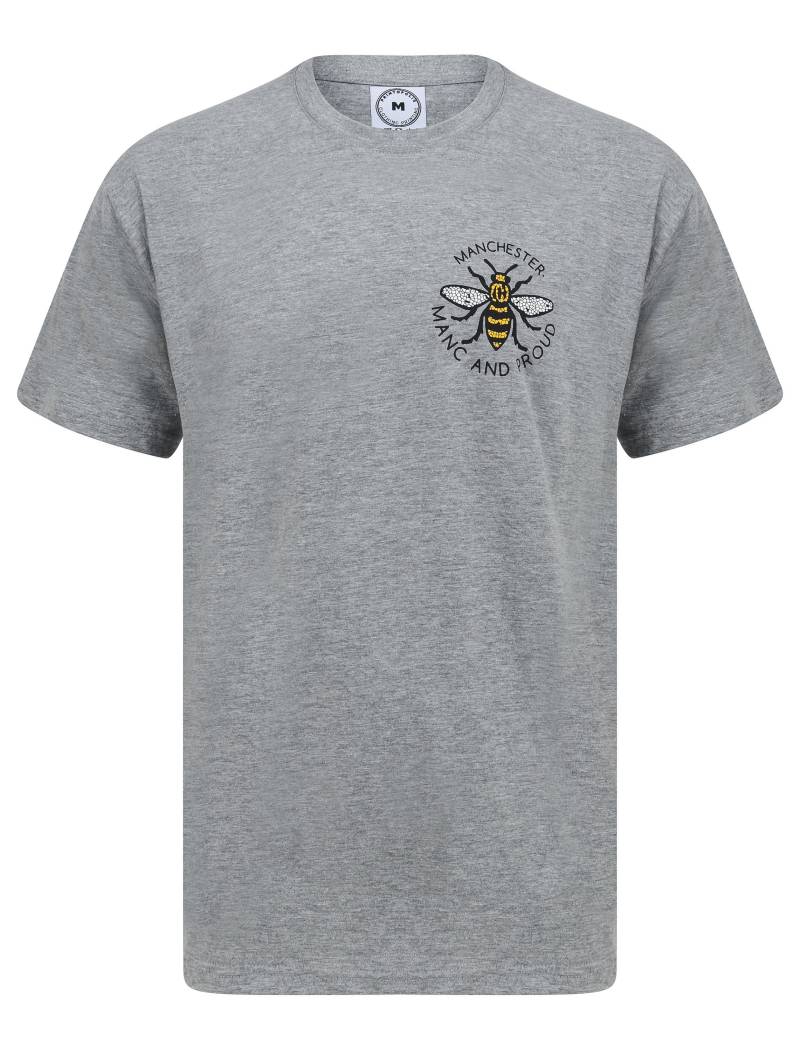 Graues Manc Und Proud T-Shirt, Mosaik Manchester Bee Speichern Sie Die Bienen, Nördlicher Stolz, Mancunian Geschenk, Hergestellt in Großbritannien Graues Manc Und Proud T-Shirt, Mosaik Manchester Bee Speichern Sie Die Bienen, Nördlicher Stolz, Mancunian Geschenk, Hergestellt in Großbritannien von TheManchesterShop