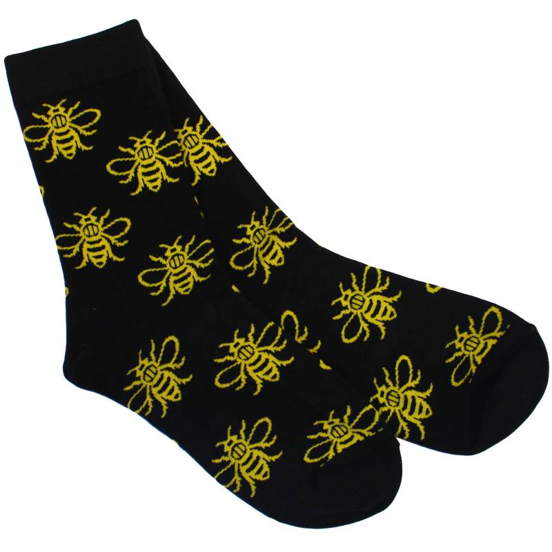 Schwarze Socken Von Manchester Worker Gemütliches Geschenk Im Nördlichen Stil Mancunian Pride Zwei Größen Erhältlich Geschenkidee Für Bienenliebhaber Schwarze Socken Von Manchester Worker Gemütliches Geschenk Im Nördlichen Stil Mancunian Pride Zwei Größen Erhältlich Geschenkidee Für Bienenliebhaber von TheManchesterShop