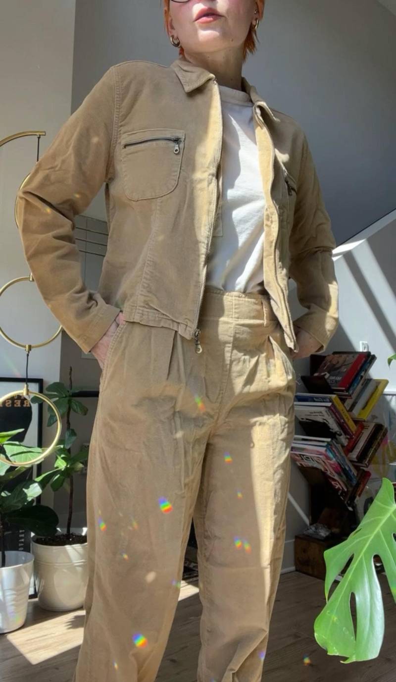 Vtg 90Er Jahre Hosenanzug Set von TheMetalRomanticShop